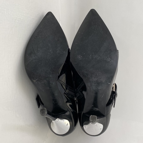 Pointed Toe Shiny Buckle Witch Booties From early 2000’s - Picture 5 of 7